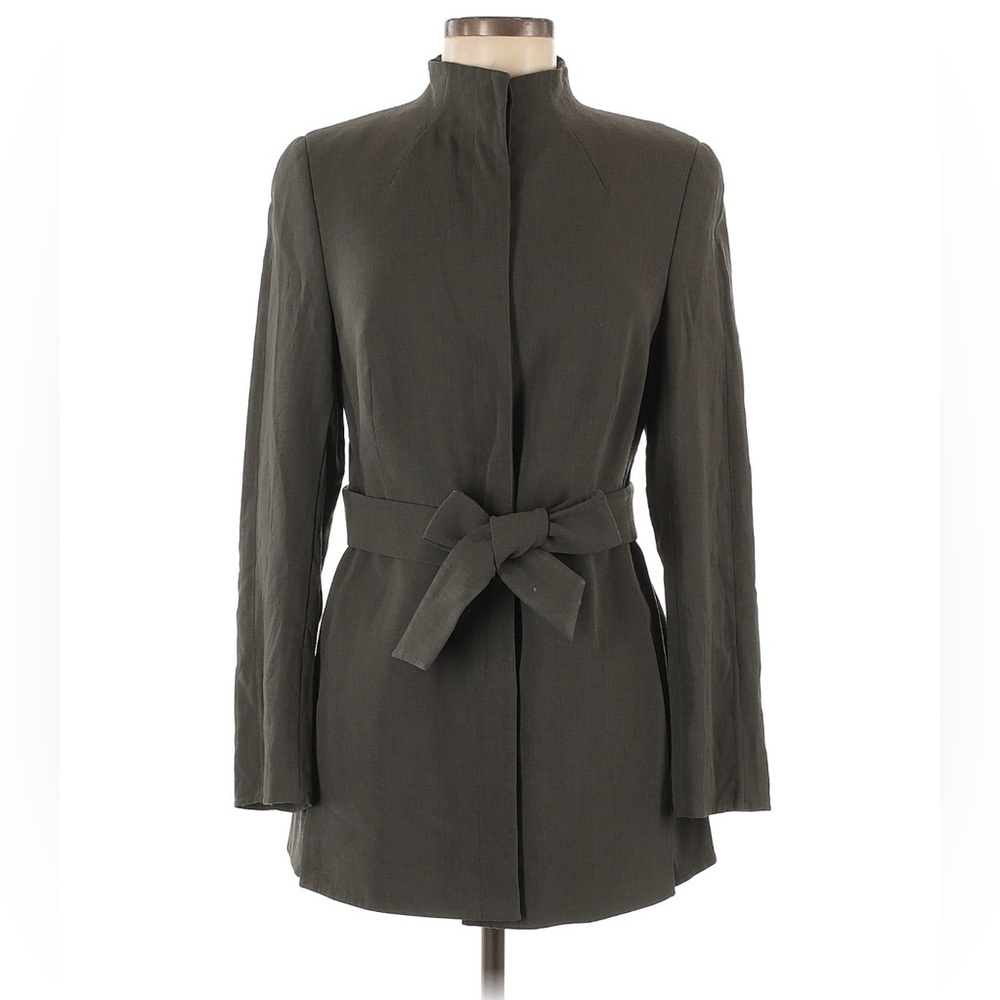 AKRIS Women’s Jacket 12 belt army green​